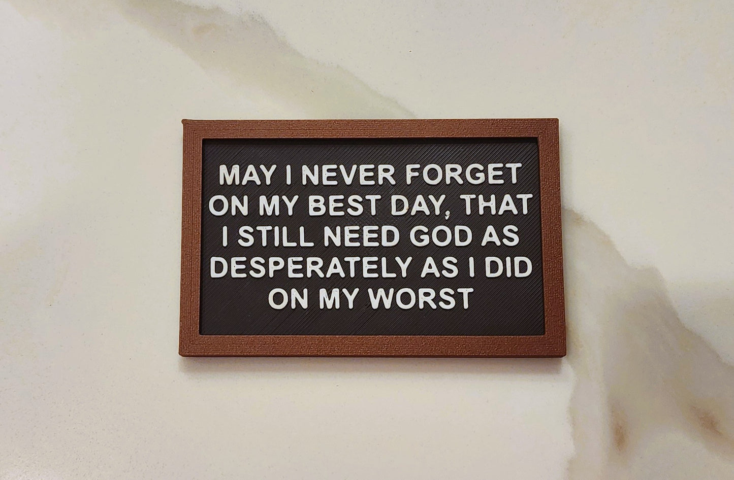 May I Never Forget