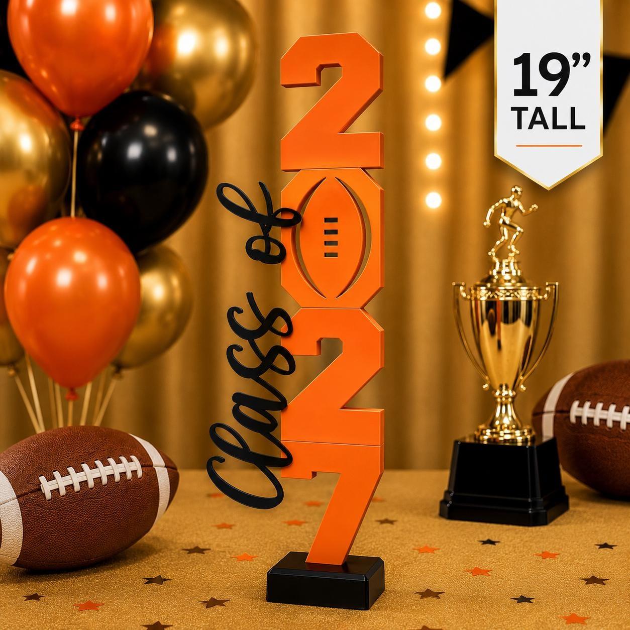 Class of 2027 Graduation Centerpiece Sports edition