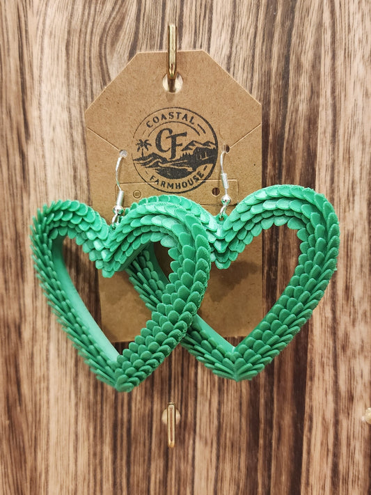 Heart Wreath Earrings
