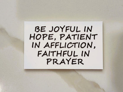 Be Joyful In Hope