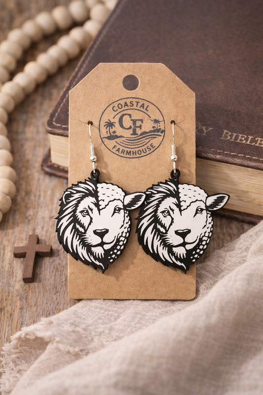 The Lion and The Lamb Earrings