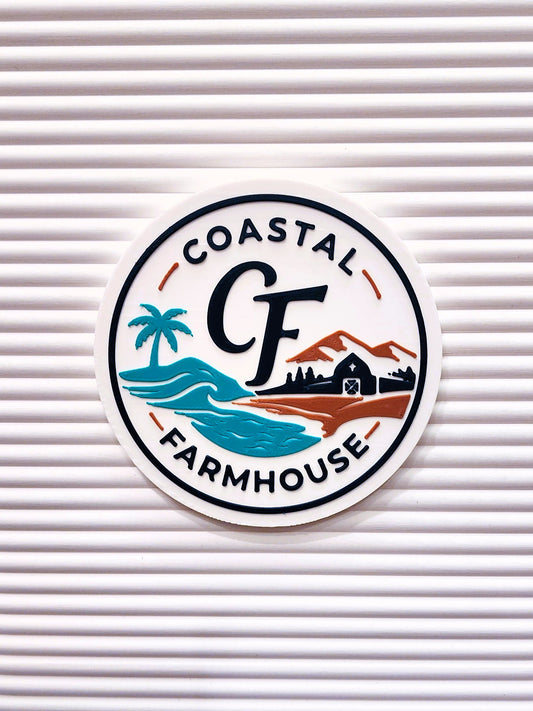 Coastal Farmhouse Signature Magnetic Sign