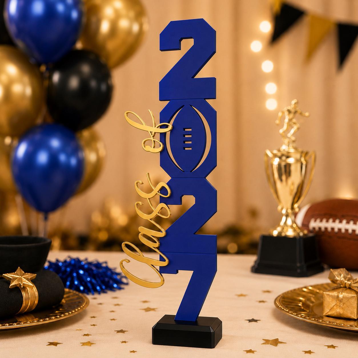 Class of 2027 Graduation Centerpiece Sports edition