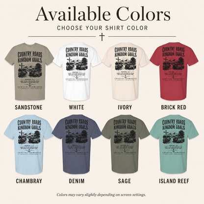 Country Roads and Kingdom Goals T-Shirt
