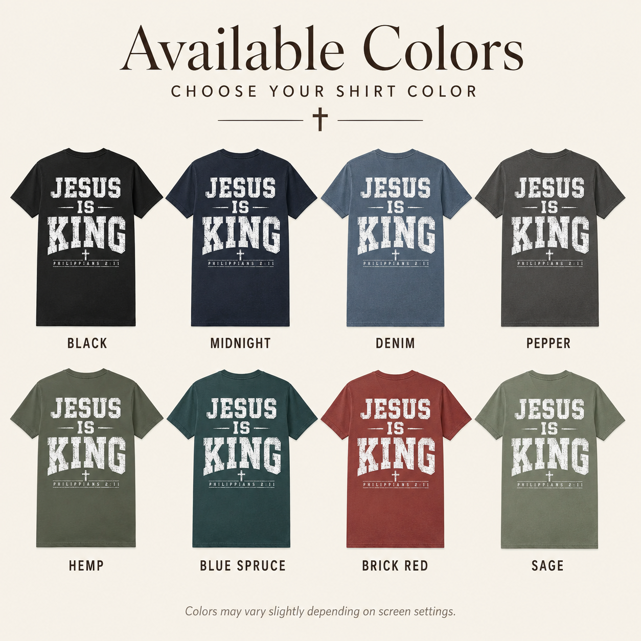 Jesus Is King Christian T-Shirt