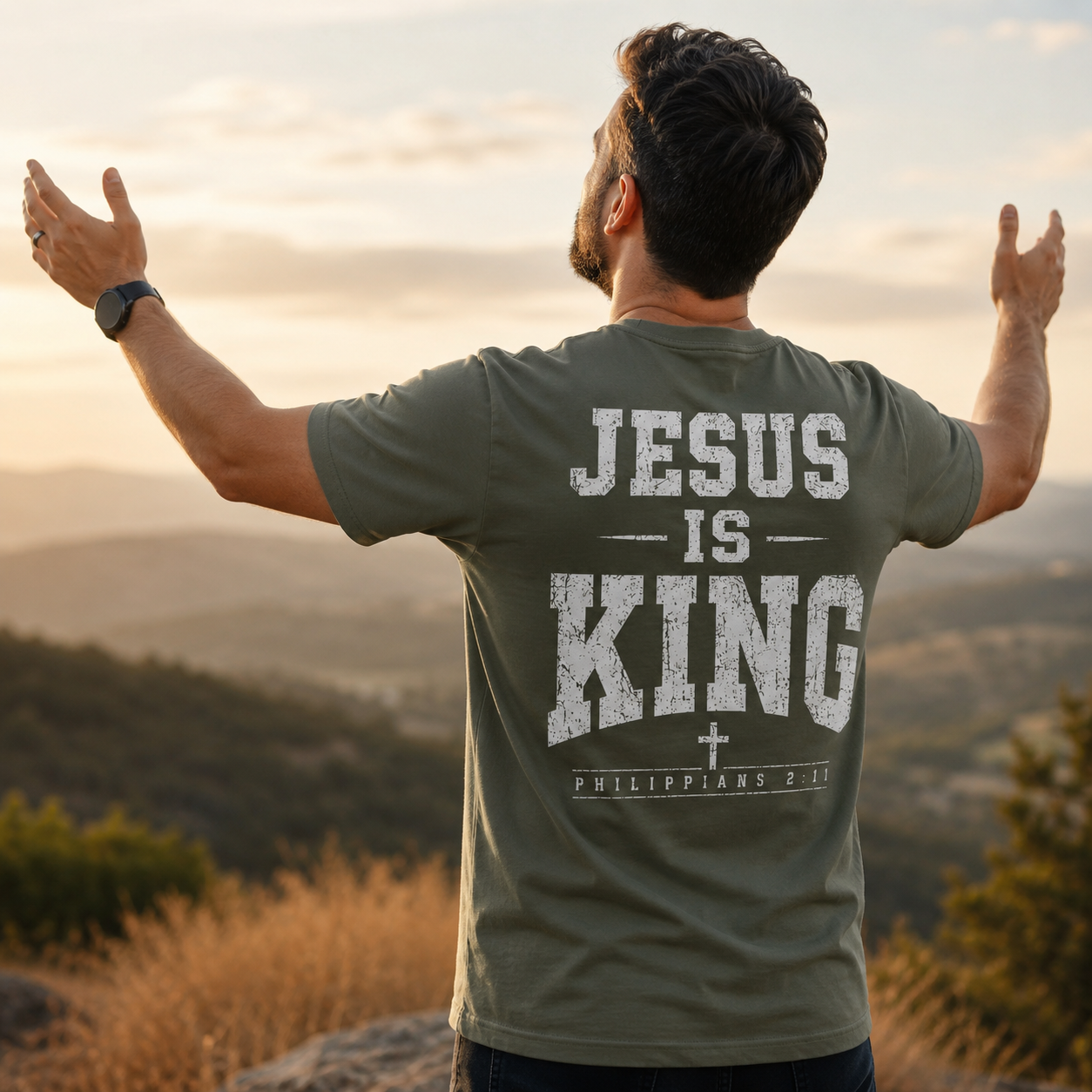 Jesus Is King Christian T-Shirt
