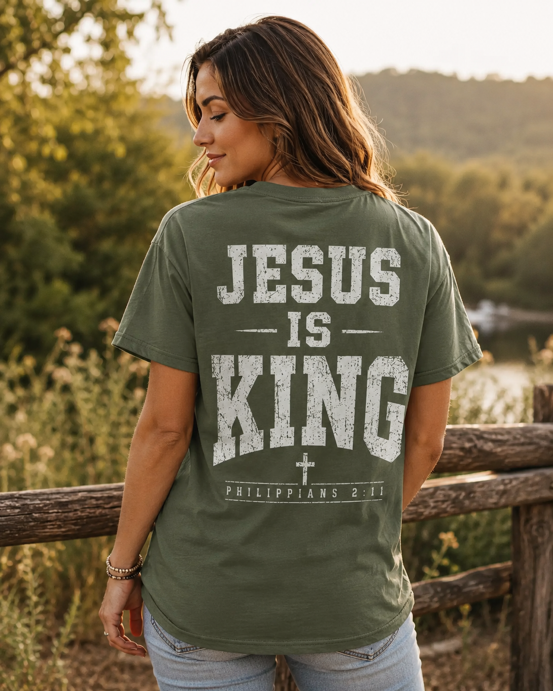 Jesus Is King Christian T-Shirt