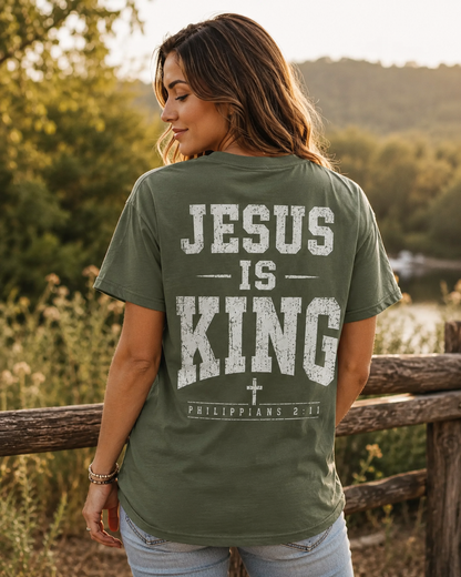 Jesus Is King Christian T-Shirt