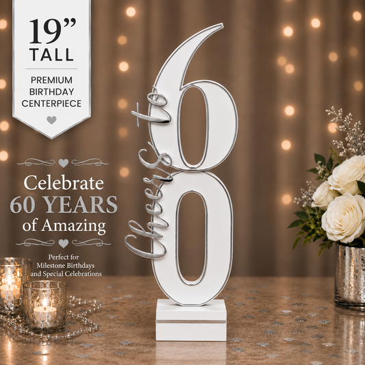 60th Birthday Premium Decorations