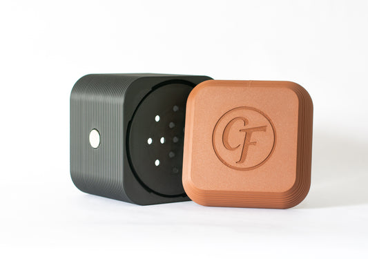 Cornerstone 4" Deep Planter with Integrated Drip Tray