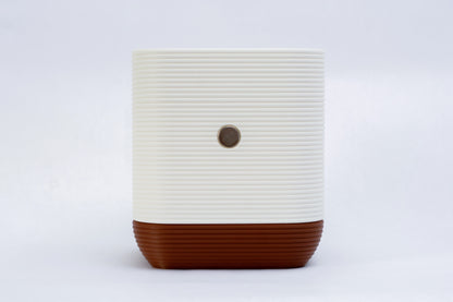 Cornerstone 6" Deep Planter with Integrated Drip Tray