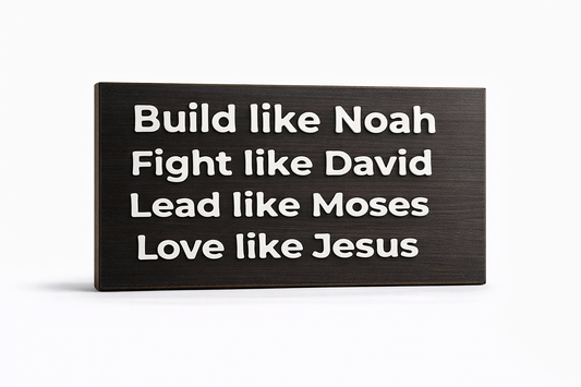 Build Like Noah, Love Like Jesus