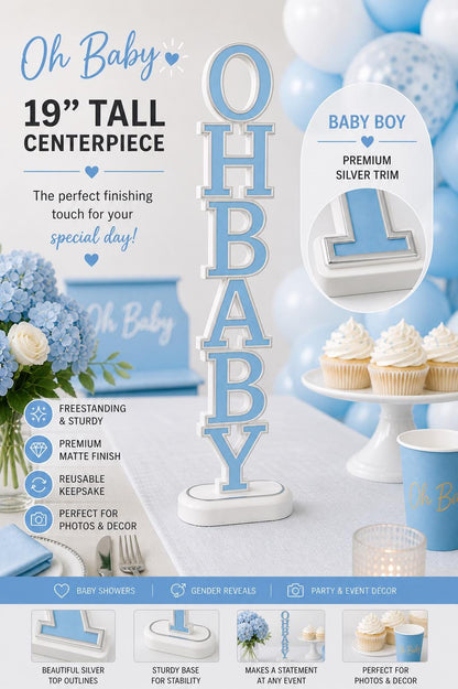 Oh Baby Shower Theme Decoration