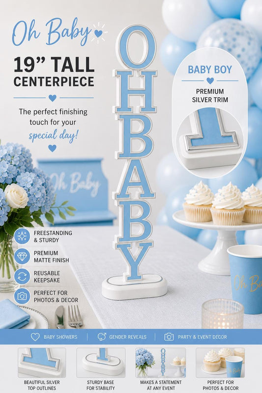 Oh Baby Shower Theme Decoration