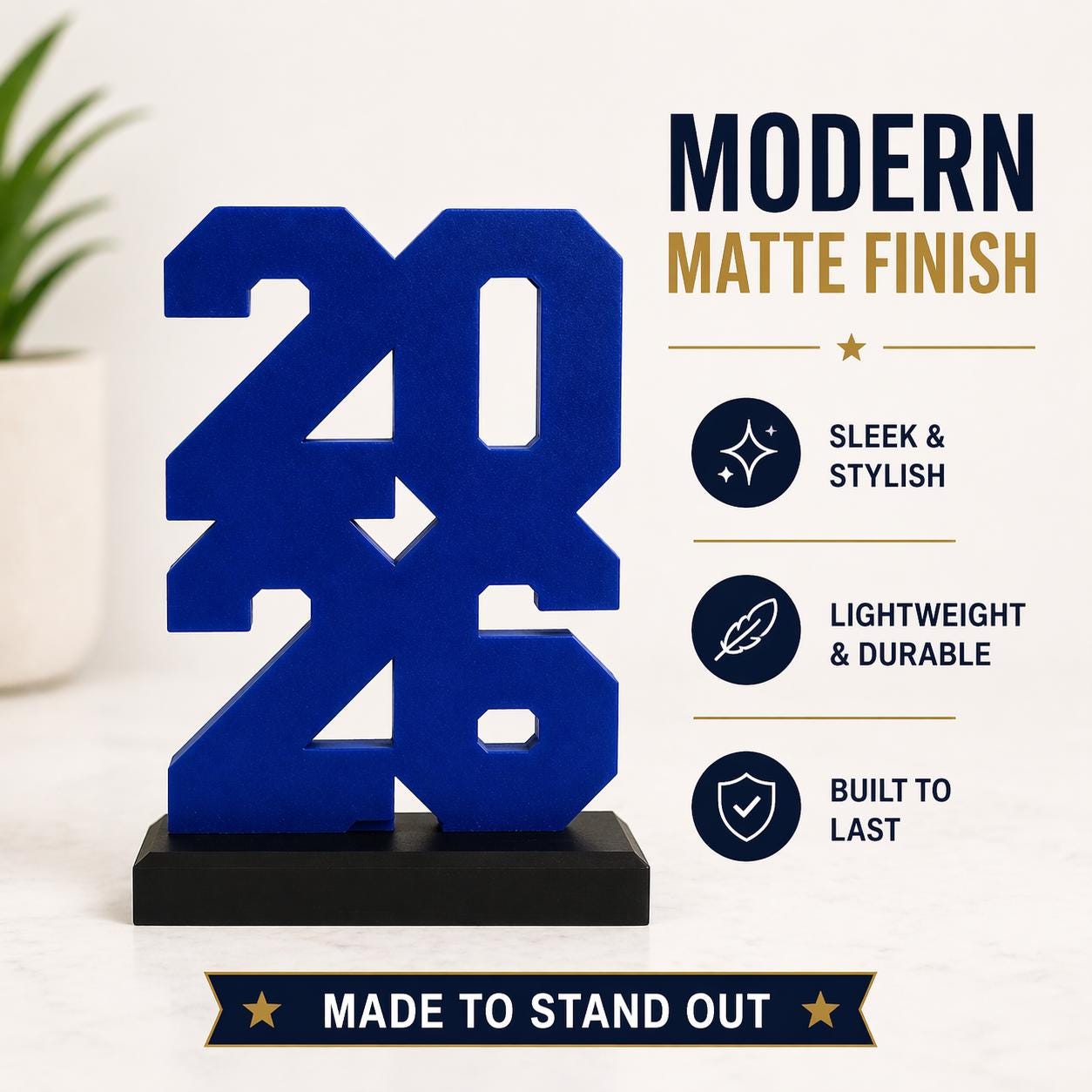 Class of 2026/2027 Graduation Centerpiece Set (2-Pack)