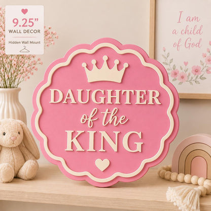 Daughter of the King Nursery Sign