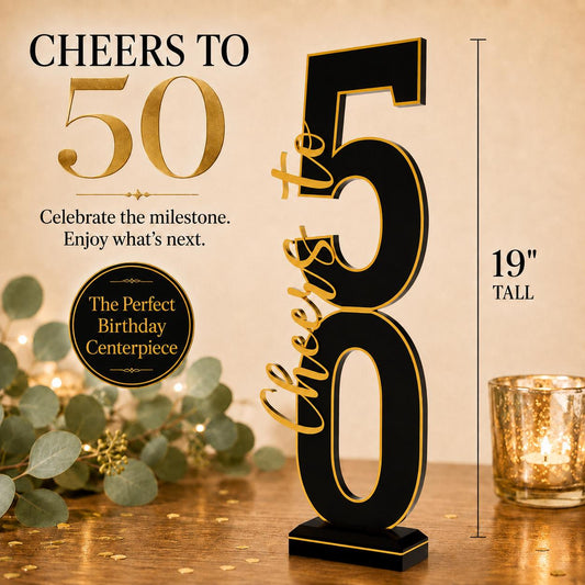 50th Birthday Premium Decorations
