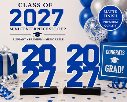 Class of 2027 Graduation Table Decorations