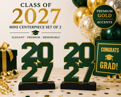 Class of 2027 Graduation Table Decorations