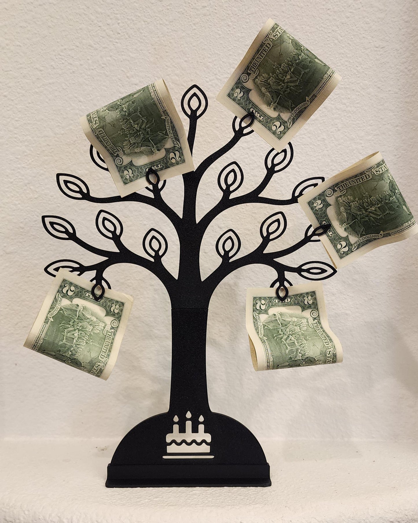 60th Birthday Money Tree Gift Holder