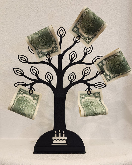 60th Birthday Money Tree Gift Holder