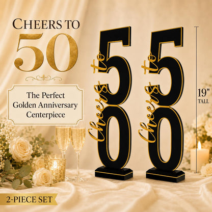 50th Anniversary Premium Centerpiece Set
