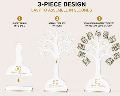 50th Anniversary Money Gift Holder
