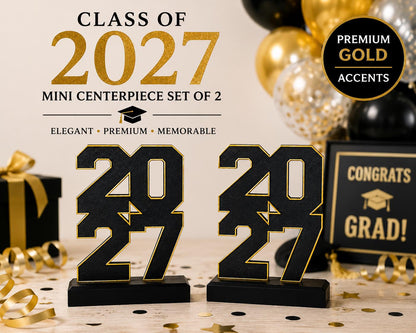 Class of 2027 Graduation Table Decorations