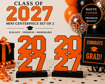 Class of 2027 Graduation Table Decorations