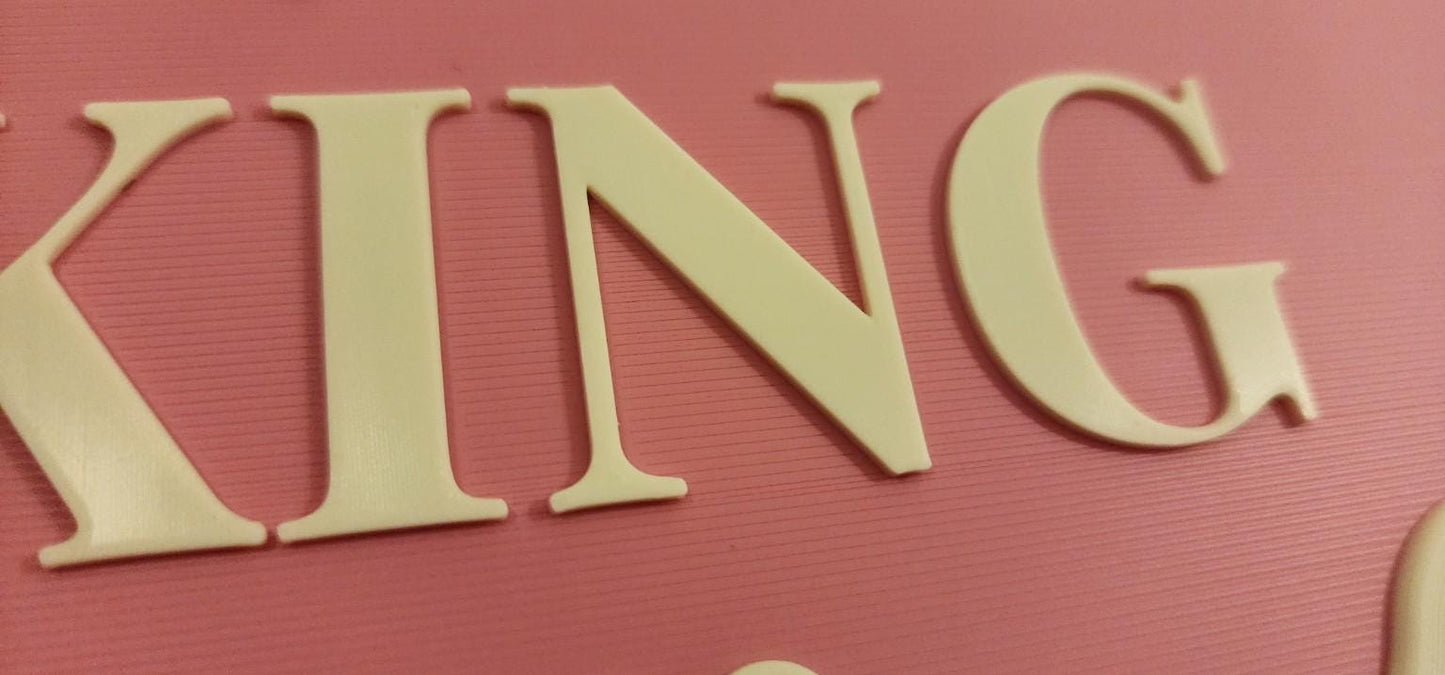 Daughter of the King Nursery Sign