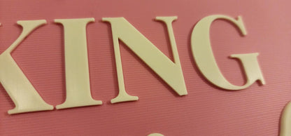 Daughter of the King Nursery Sign