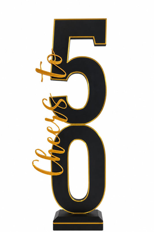 50th Birthday Premium Centerpiece Set