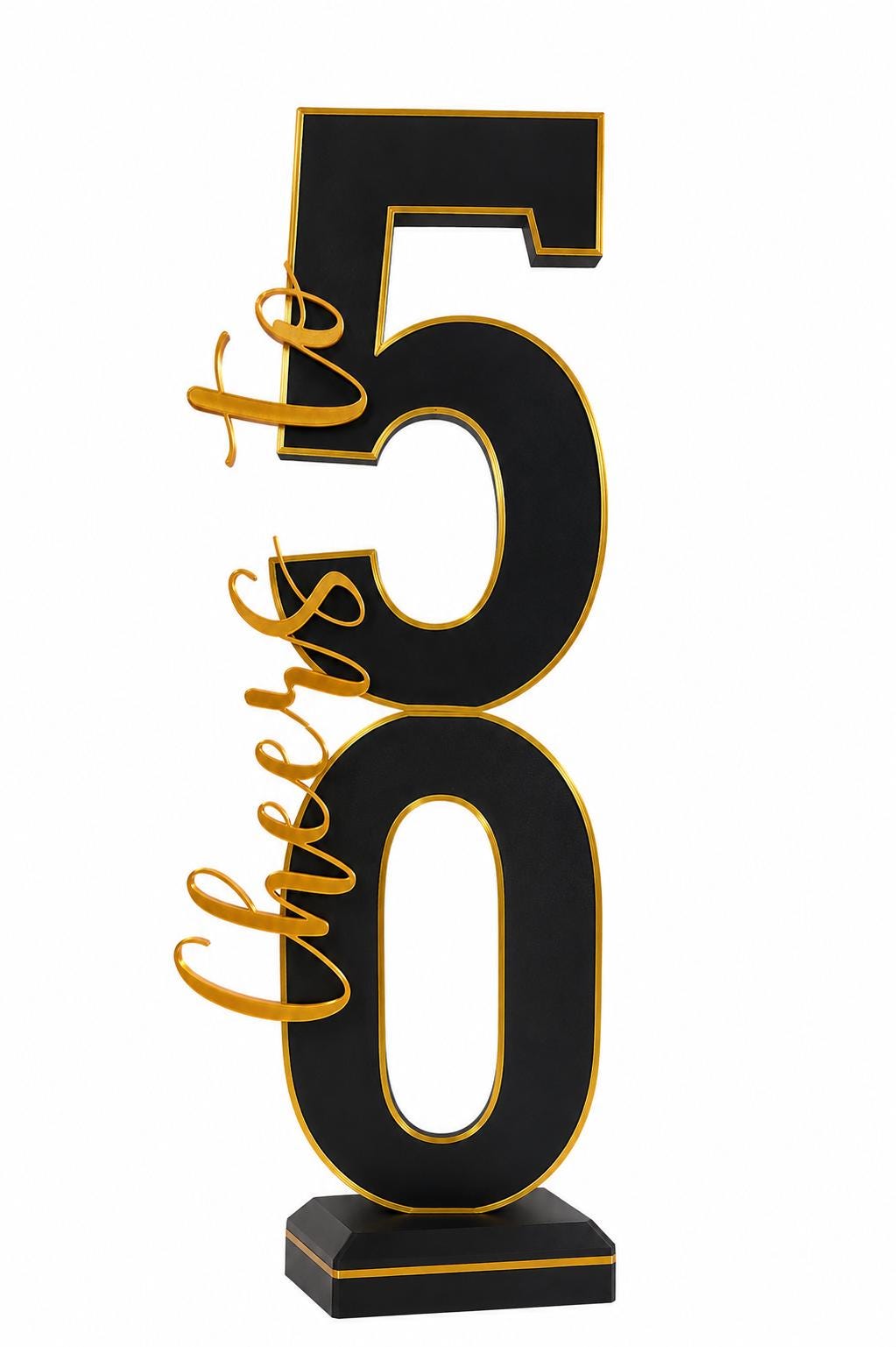 50th Birthday Premium Centerpiece Set