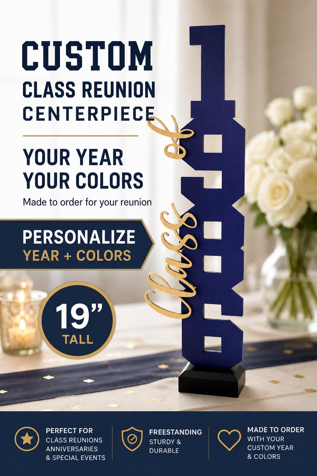 Custom Class Reunion Decoration