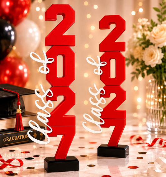 Class of 2026/2027 Graduation Centerpiece Set (2-Pack)