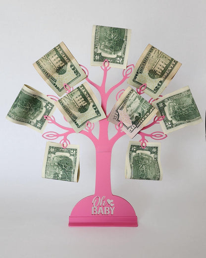 Oh Baby Shower Money Tree Gift Holder