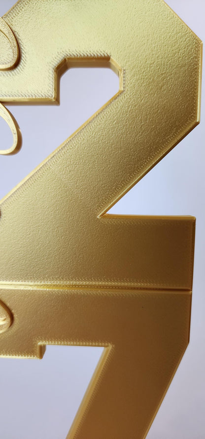 Class of 2026/2027 Graduation Metallic Centerpiece