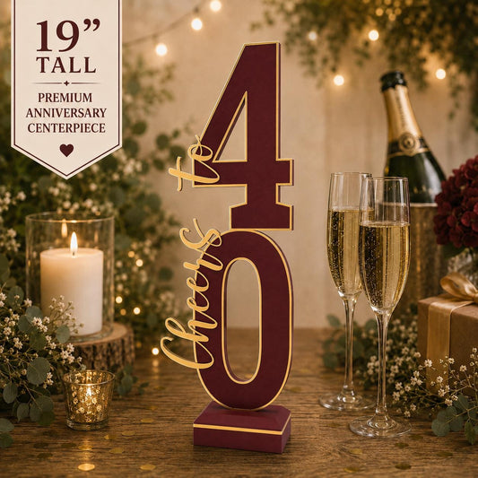 40th Anniversary Centerpiece