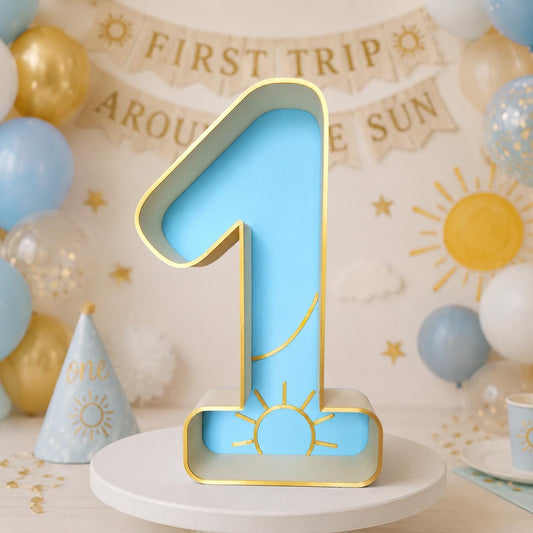 First Trip Around The Sun Decorations