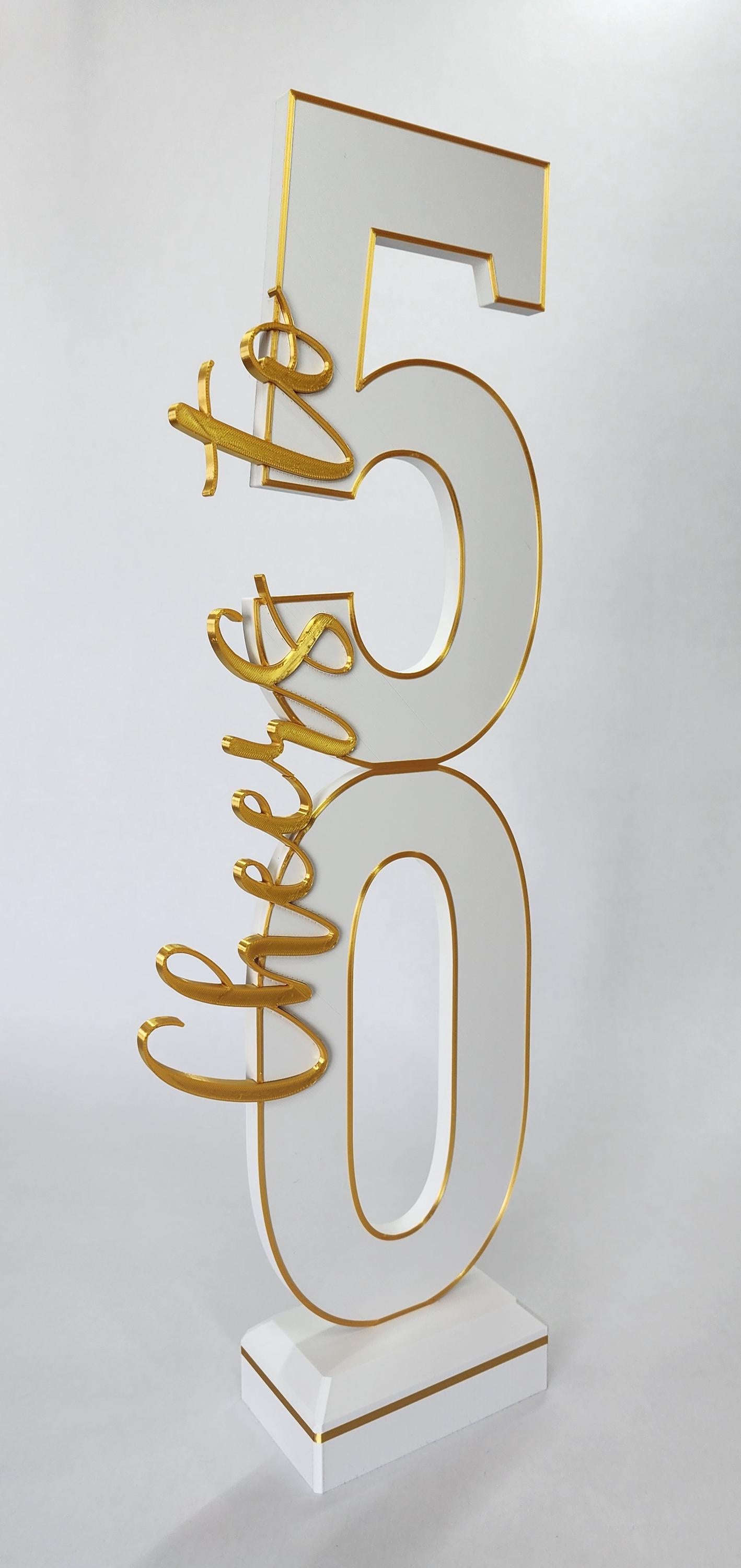 50th Anniversary Premium Centerpiece Set