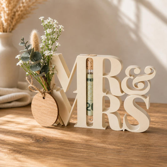 Mr. & Mrs. Wedding Money Bouquet