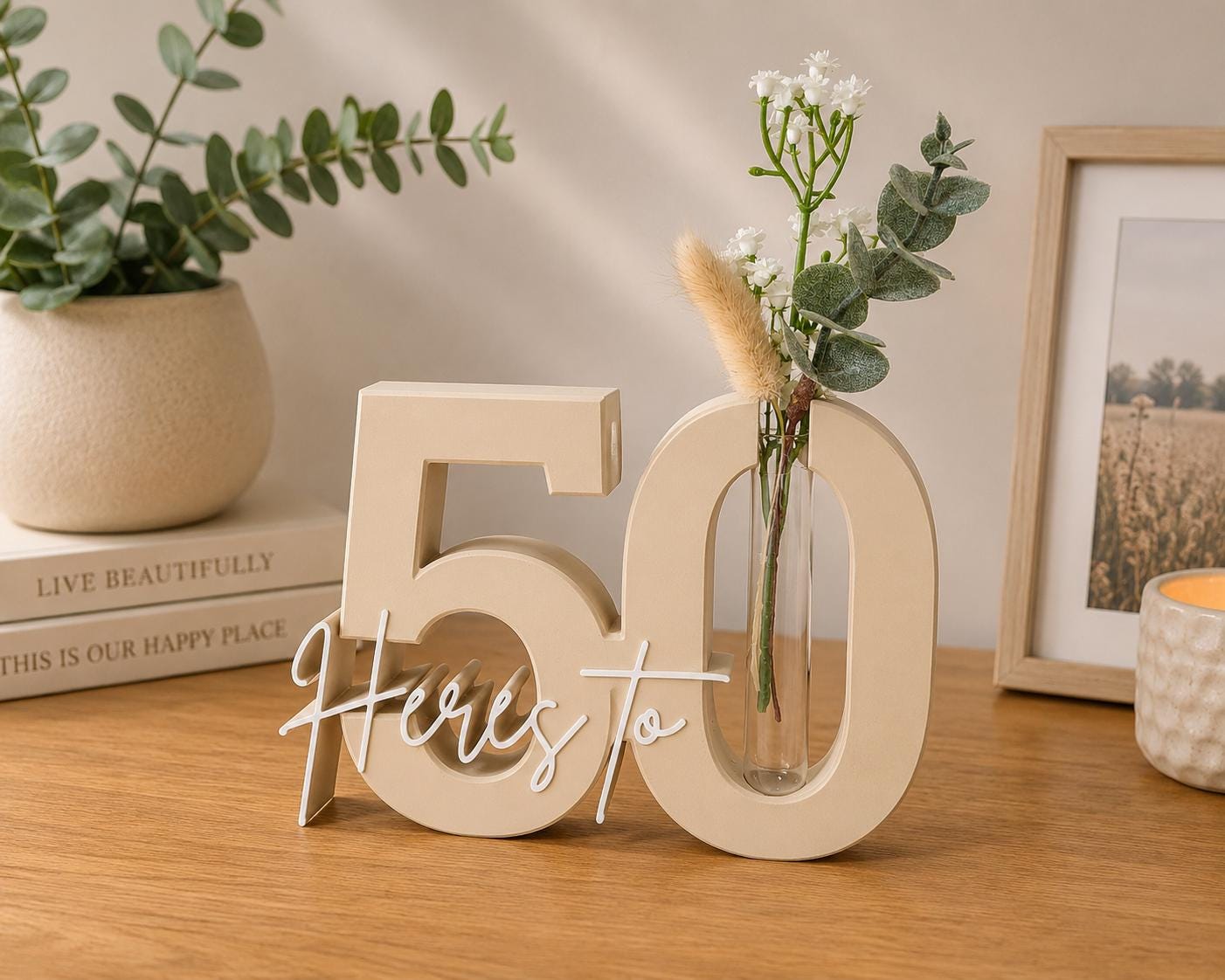 50th Birthday Money Gift Holder