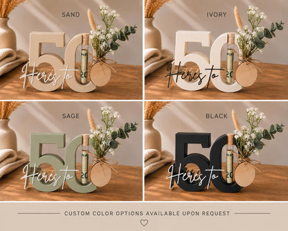 50th Birthday Money Gift Holder
