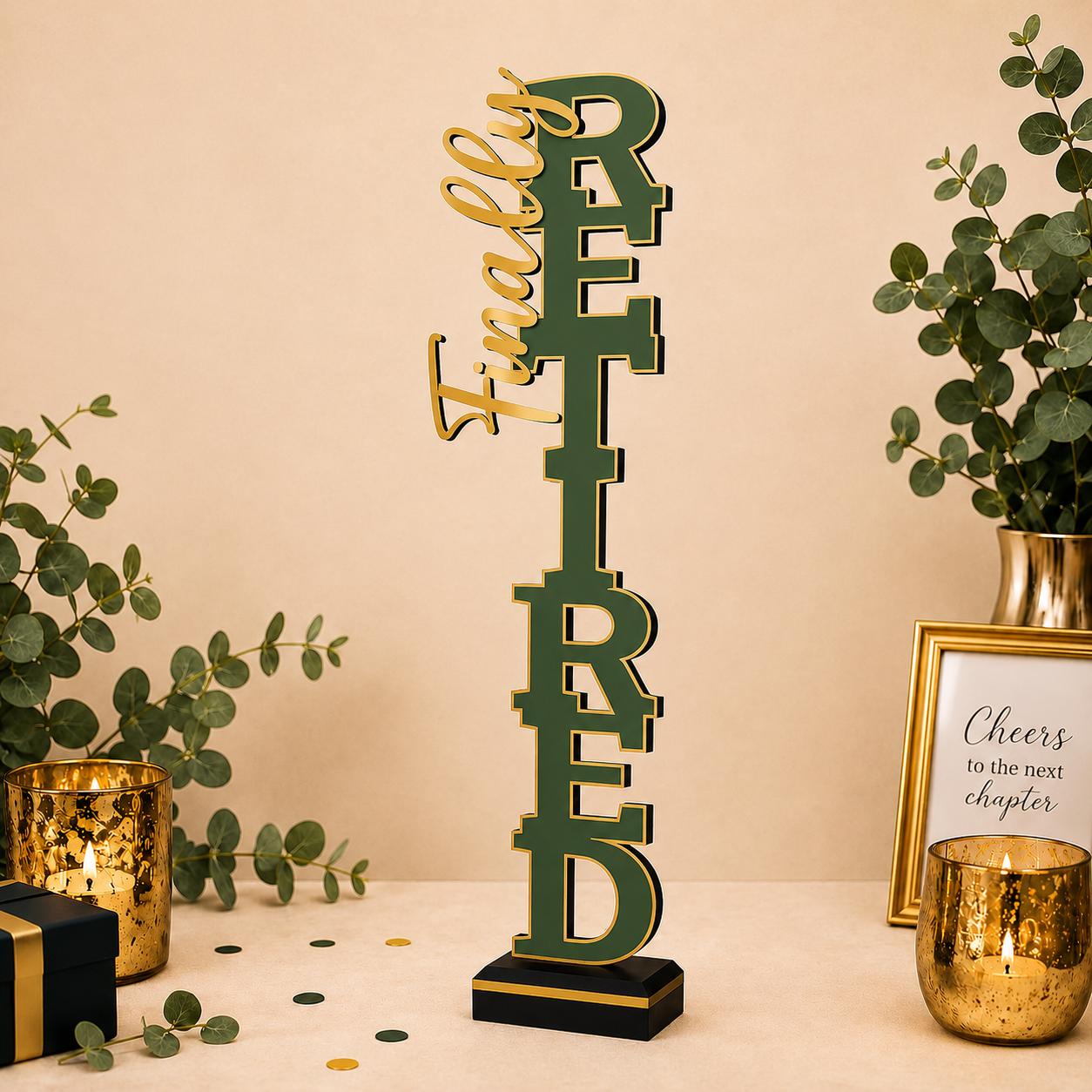 Finally Retired Centerpiece
