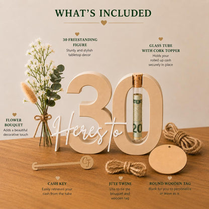 30th Birthday Money Gift Holder