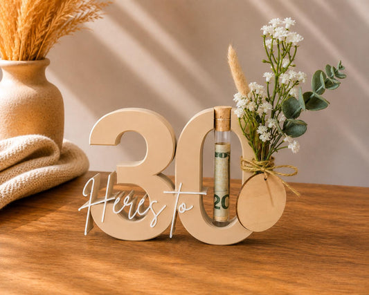 30th Birthday Money Gift Holder