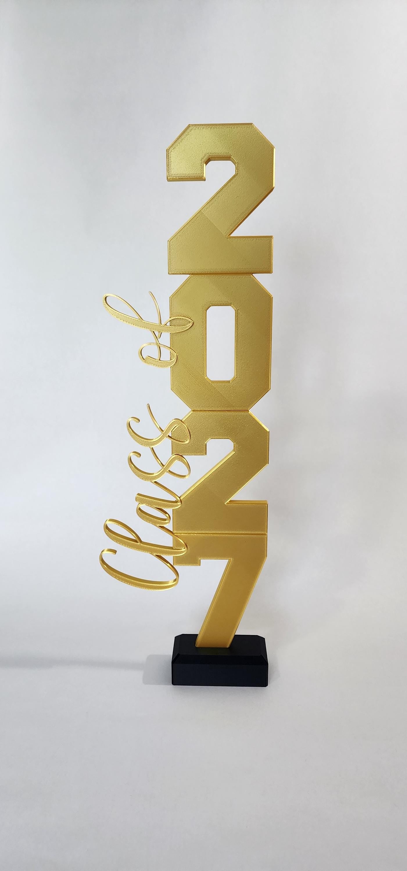 Class of 2026/2027 Graduation Metallic Centerpiece