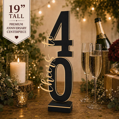 40th Anniversary Centerpiece