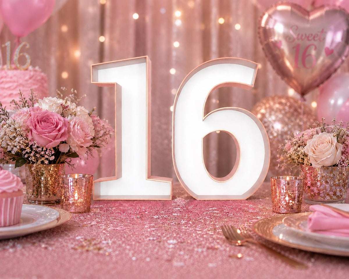Sweet 16 Birthday Decorations