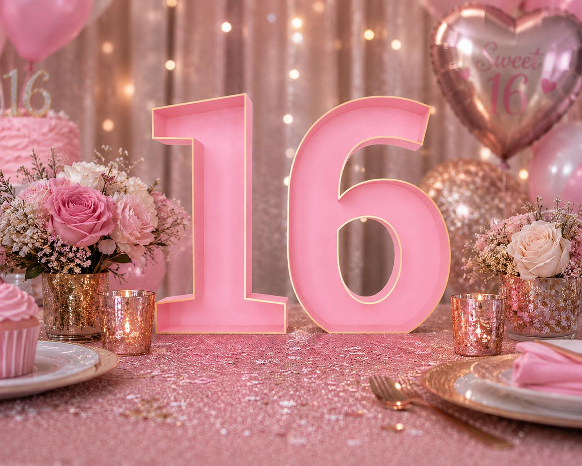 Sweet 16 Birthday Decorations